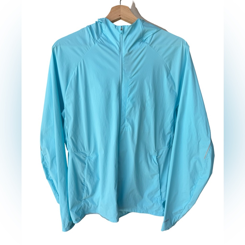 Lululemon Men’s Fast and Free Jacket Cyan Blue Size Large